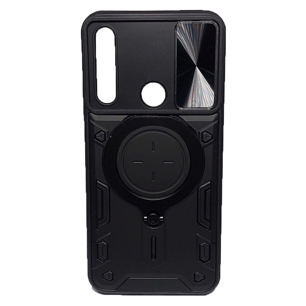 Накладка Protective Stand Case для P Smart Z (2019)/HUAWEI Y9 Prime (2019) (Black)-0